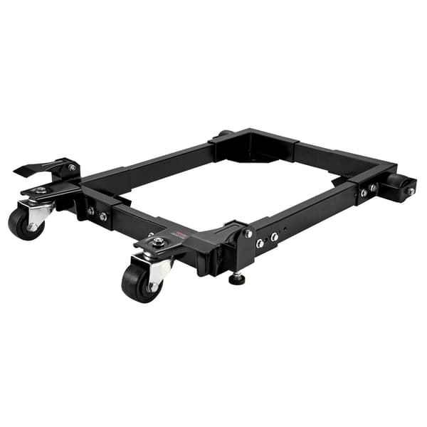 Justerbart mobilt stativ, 1500 lb, svängbara hjul