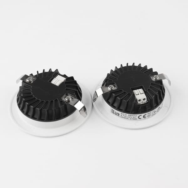 Alice 12V Infälld downlight 2700K IP44 340lm Vit 1-pack