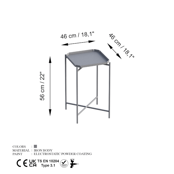 Soffbord Shb-008-C