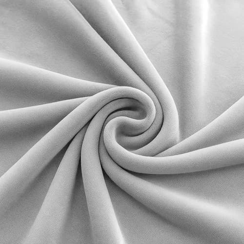 Sofföverdrag, ljusgrå, 190-230cm Stretch Fit