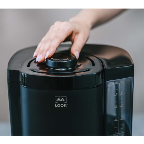Kaffemaskine, 1,25L, AromaSelector, Sort