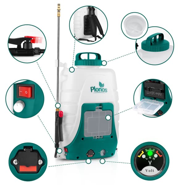Plonos PL-601 batteridrevet sprøjte