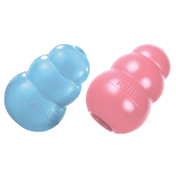 KONG Puppy M 8,6 cm Blå eller Rose
