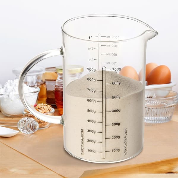 Köksmått i glas 1 l
