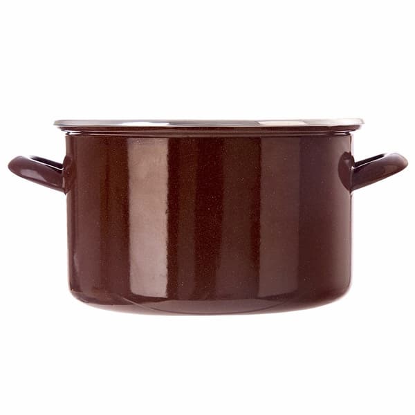 BRUN emaljgryta 22 cm, 4 l