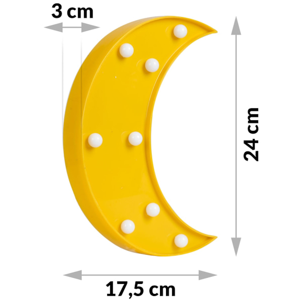 Natlampe Moon Nukido 740920