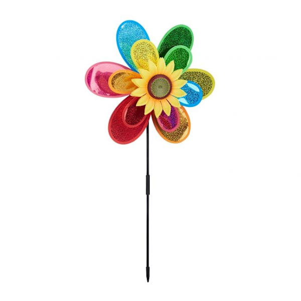 Vindblæst blomst