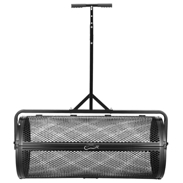 Kompostspridare 112 cm, bogserad, justerbar höjd