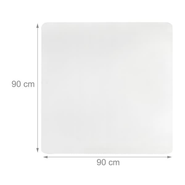 Transparent golvbeläggning kontorsstol