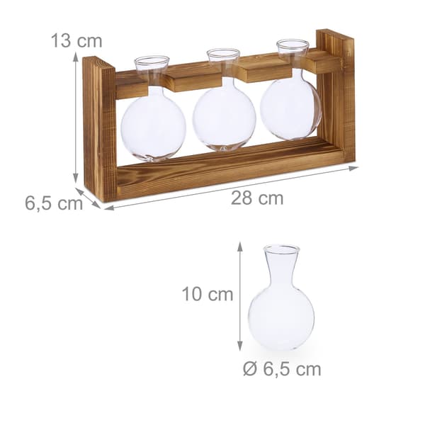 Reagensglasvase med stativ