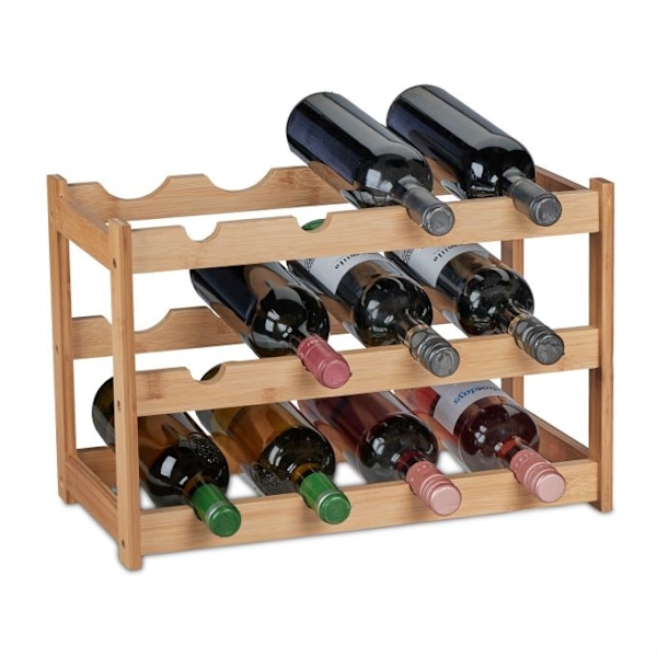 Viiniteline 12 pullolle