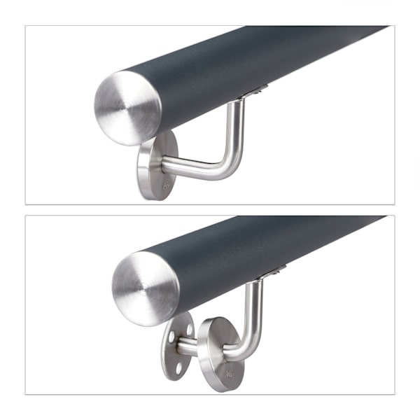 Gelænder af aluminium