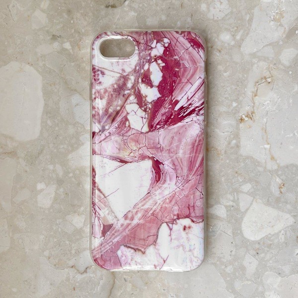 Gel cover marmor cover Samsung Galaxy A42 5G Marmor pink