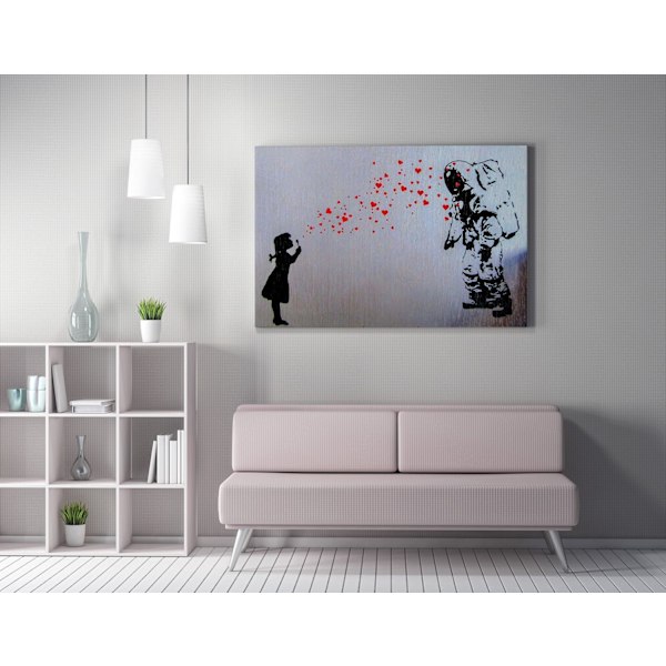 Dekorativt lærredsmaling WY05 (70 x 100)