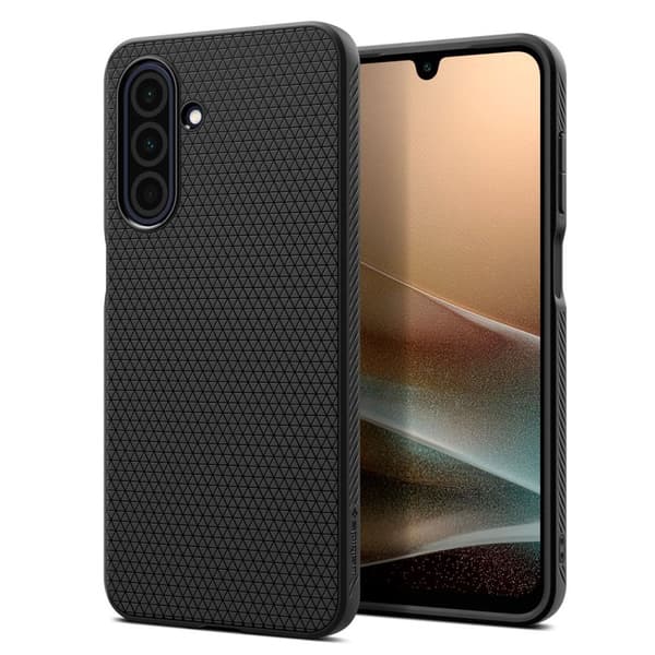 Spigen Liquid Air Cover til Samsung Galaxy A26 5G - Mat Sort
