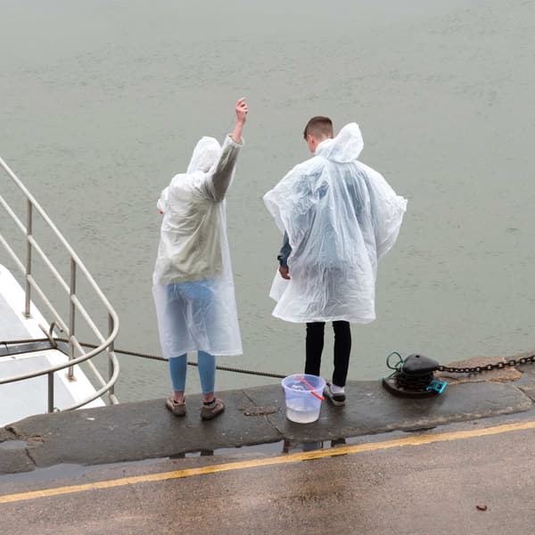 Engangs poncho sæt med 20 stk