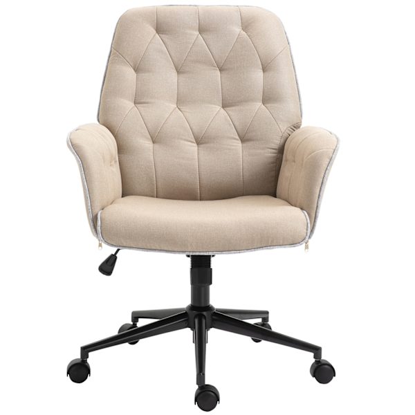 Drejestol Kontorstol Højdejusterbar Ergonomisk Rocker Funktion Skum