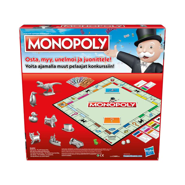 Monopoly Board Game Classic (suomen kielellä)