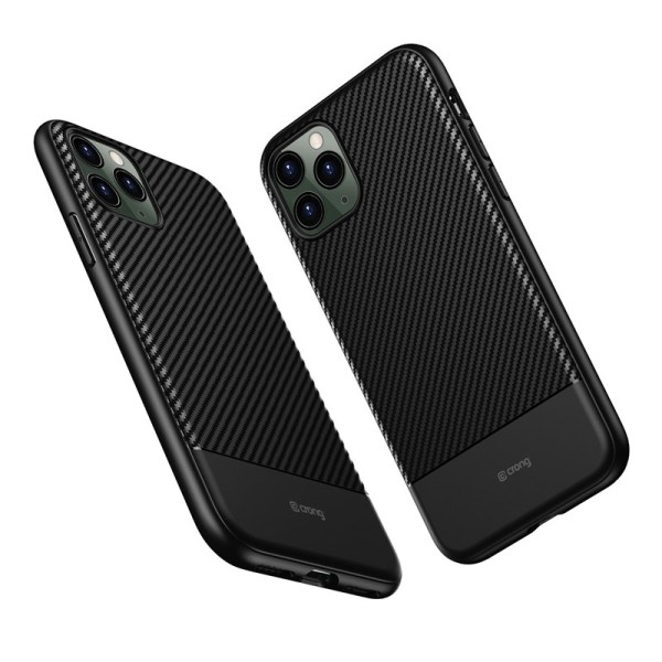 Crong Prestige Carbon Cover - Beskyttelsescover til iPhone 11 Pr