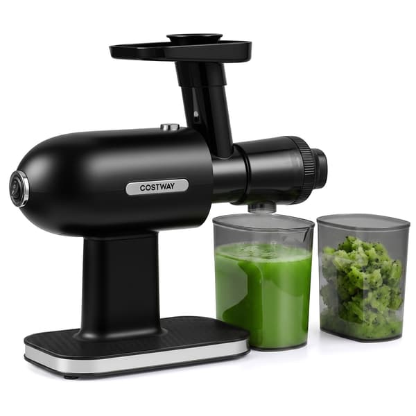 Koldpresset slowjuicer, 95% udbytte, støjsvag drift