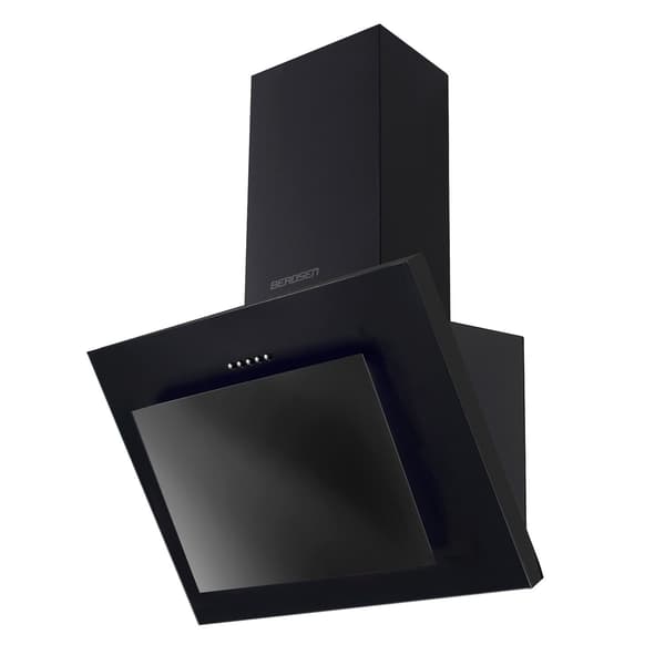 Elegant køkkenemhætte 60 cm Berdsen BT-215 sort