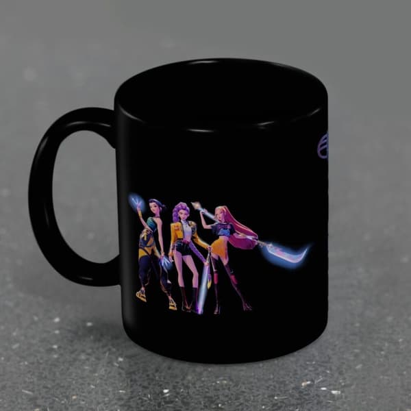 Demon Hunters Mug 325ml - Perfekt för KPop-fans