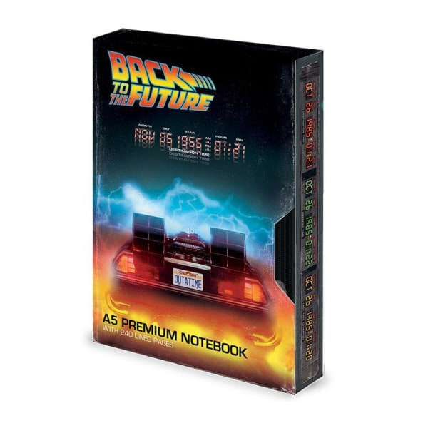 Tillbaka till framtiden Premium Notebook A5 Great Scott VHS