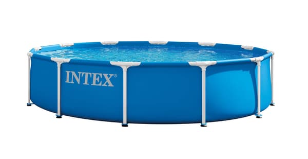 Rund rammehavepool 366x76 cm, 6503L kapacitet