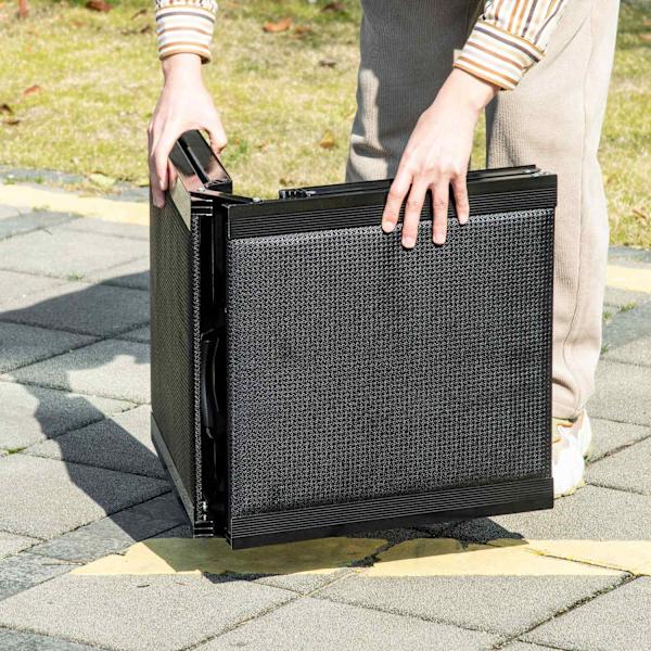 Lemmikkiramppi, Taittuva Alumiininen Koiranramppi, Liukumaton, Autoille, Kuorma-Autoille, Maastoautoille, 40Kg Asti, Takaluiska