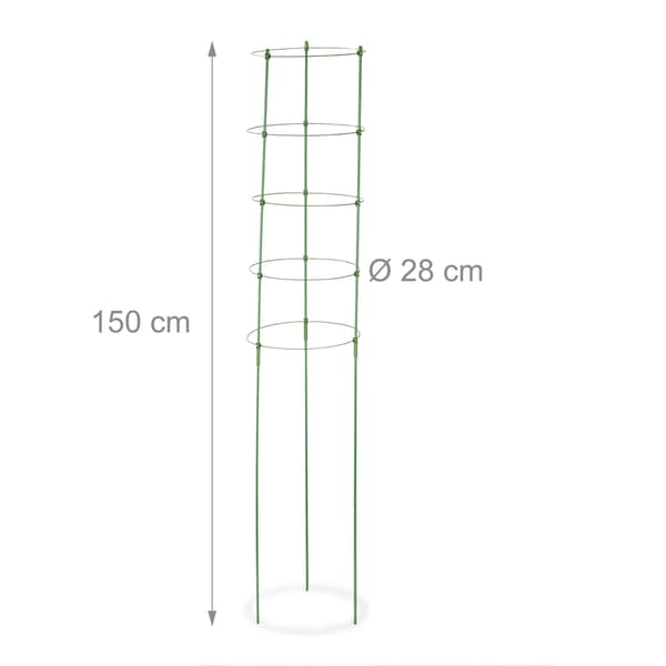 Kasvituki 150 cm, sarja 2 kpl