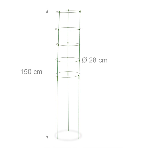 Växtstöd 150 cm, set om 2