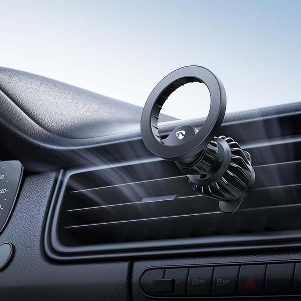 Magnetisk smartphone-bilholder, universel holder til luftventil