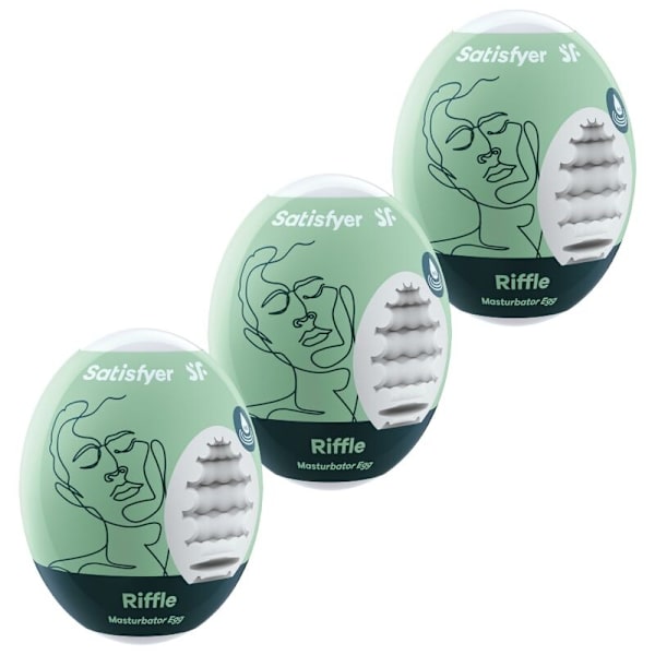 Satisfyer - 3 Masturbator Æg Riffle