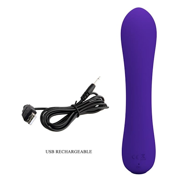 Prescott Vibrator USB Silikon Lilac