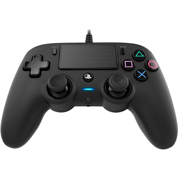 Nacon Wired Compact Controller - peliohjain, musta, PS4