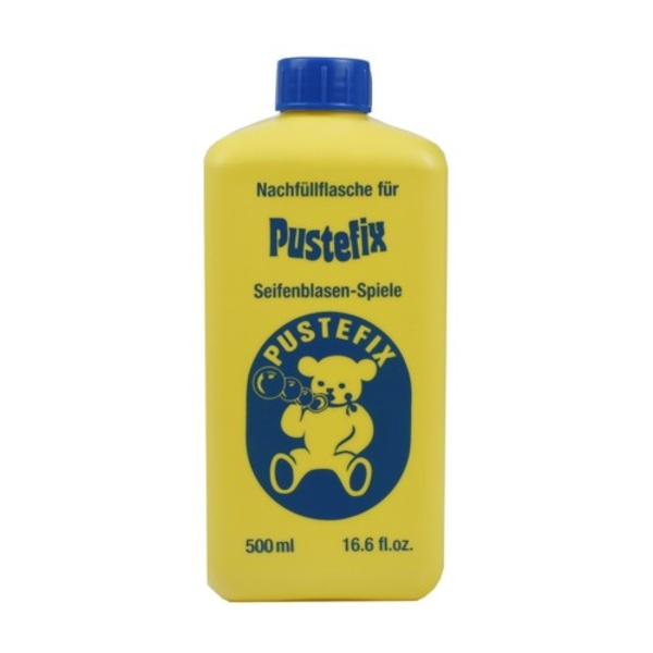 Pustefix Bubble Solution Refill, 500 ml til bobleblæsning