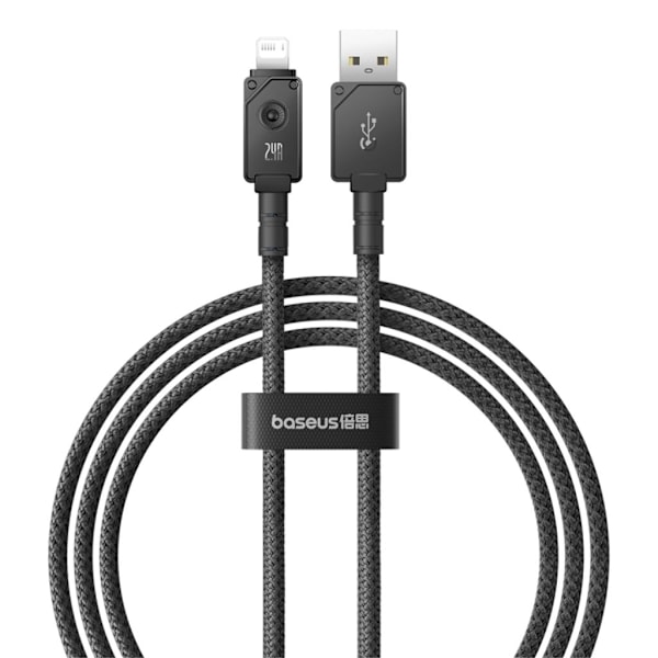 Baseus pikalatausdatakaapeli USB - Lightning, 1m - Musta