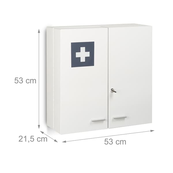 Lukittava lääkekaappi