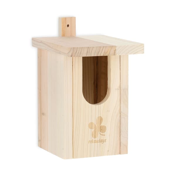 Birdhouse Luonnonpuuta Puoliontelon linnut