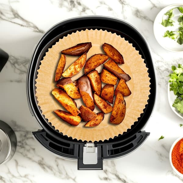 Air Fryer pappersfoder, rund, 23 cm, 50 st