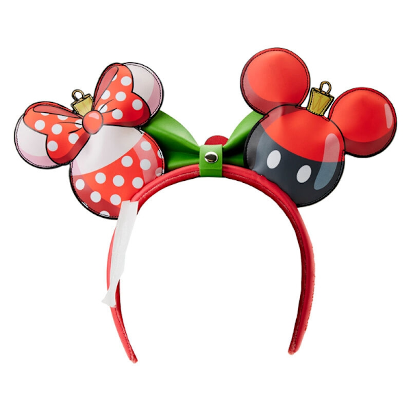 Loungefly Disney Mickey & Minnie julepandebånd til ørerne