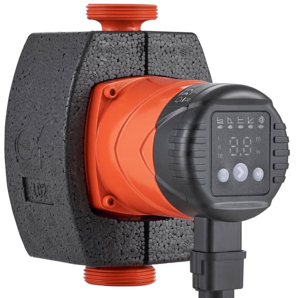 Varmvattencirkulationspump, 220V 45W, 60 L/min