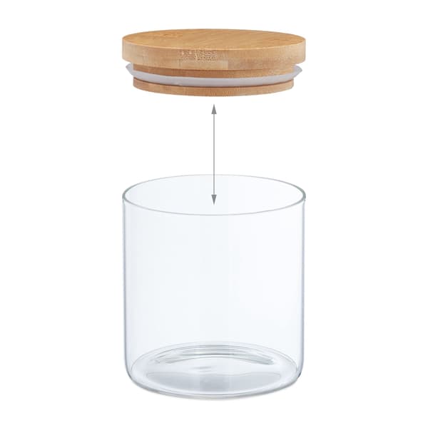 3 kpl. Säilytyspurkit 380 ml