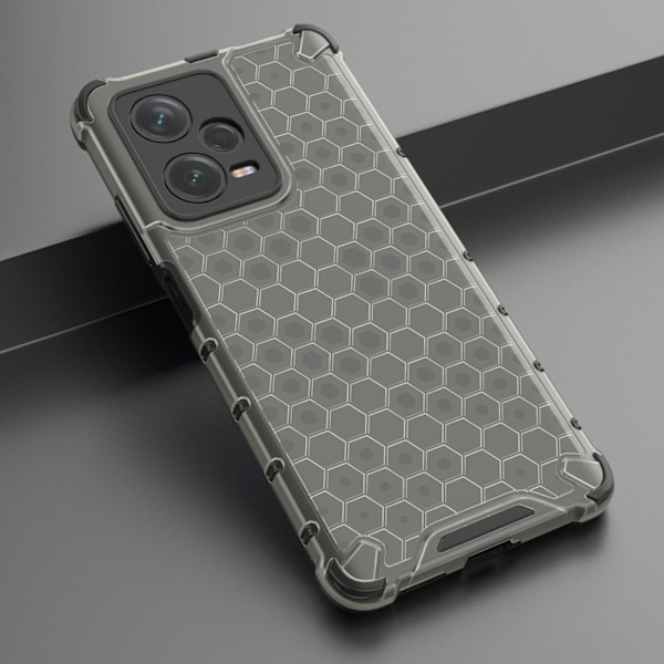 Panssaroitu hybridikotelo Xiaomi Redmi Note 12 Pro+ Honeycomb mustalle