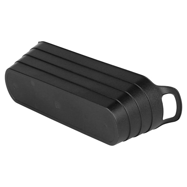 Havekrukke af plast, sort, aflang, 44,5 cm