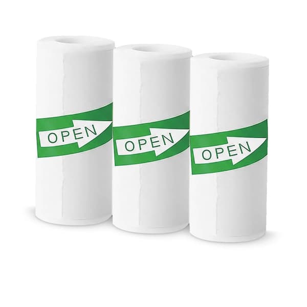 Lämpötarrapaperirullat, 56 mm x 3 m, 3 kpl