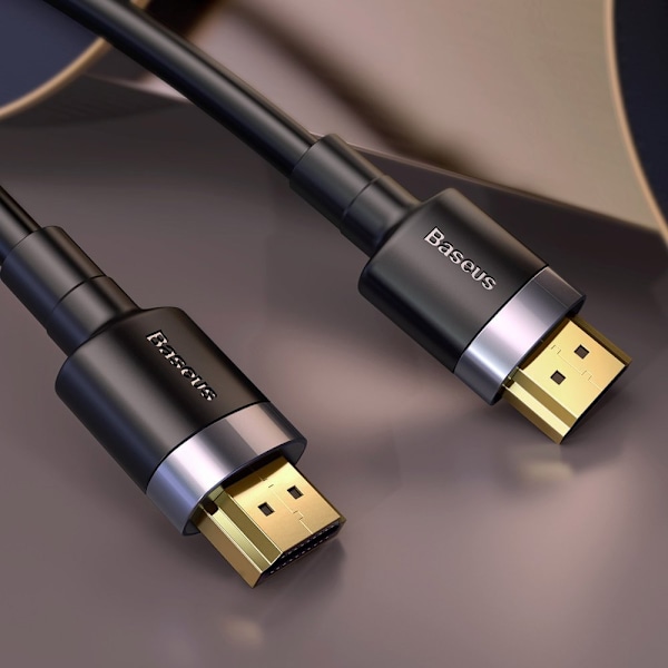 HDMI 2.0 4K 60 Hz 3D 18 Gbps kabel 2 m sort