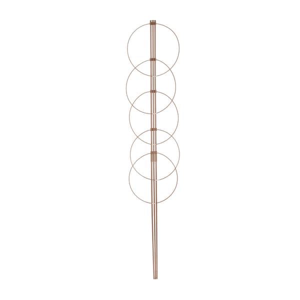 Stöd för klätterväxter, 150 cm, set om 2, brun
