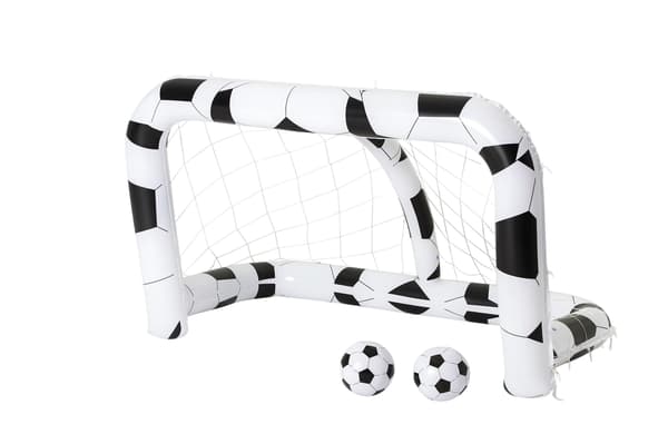 Oppusteligt fodboldnet