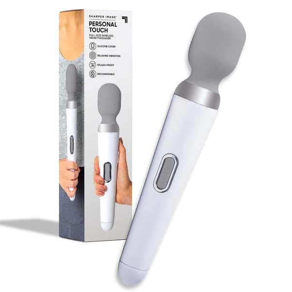Sharper Image Personal Touch langaton hierontapuikko, 8 tärinäasetusta, 31 cm